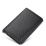 accessoire de mode porte-cartes homme carbone