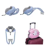 accessoire de voyage coussin avec support téléphone