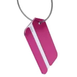 accessoire de voyage étiquette bagage aluminium