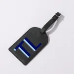 accessoire de voyage étiquette bagage initiales