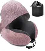 accessoire de voyage oreiller mémoire de forme capuche