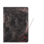 accessoire de voyage protège passeport avion marbre