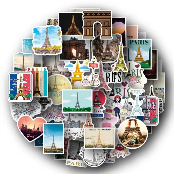 stickers de voyage Paris
