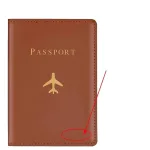cadeau personnalisé protège passeport avion
