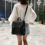 cartable femme vintage en cuir