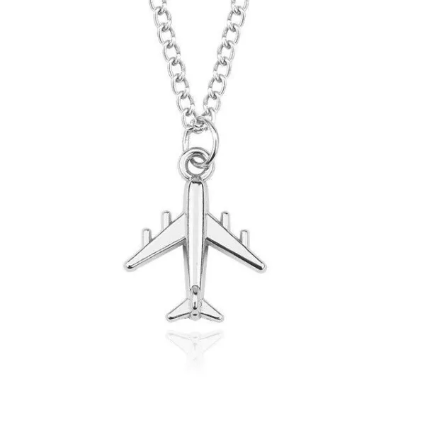 collier avion silver airplane