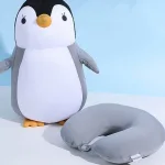 coussin confortable pour les trajets avec pingouin