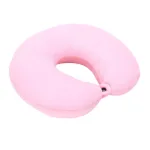 coussin de voyage microbilles confort rose