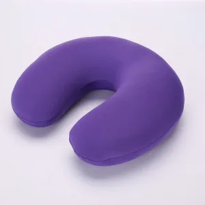 coussin de voyage microbilles violet