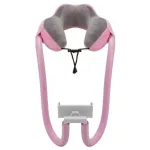 coussin de voyage pratique avec support pour smartphone