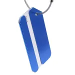 étiquette aluminium pour valise