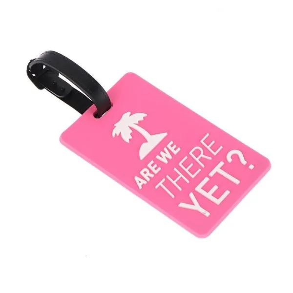 étiquette bagage Are We There Yet