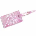 étiquette bagage be wild and free