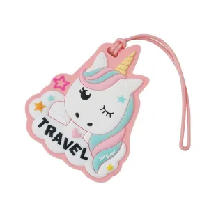 étiquette bagage licorne travel