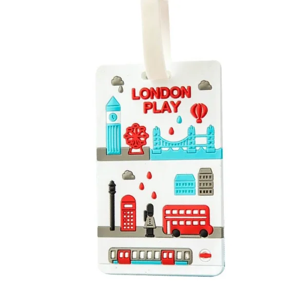 étiquette bagage london play