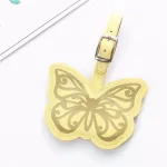 étiquette bagage personnalisée papillon