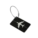 étiquette bagage style avion