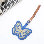 étiquette papillon pour valise