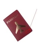 étui de passeport gros avion personnalisé