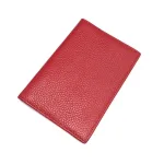 étui en cuir grainé pour documents
