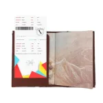 étui protège-passeport pour voyageurs