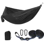 Hamac de Voyage <br>2 Places (Noir)