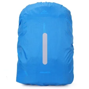 Housse de Pluie Sac à Dos <br>Bleu Ciel (Bande Réfléchissante)