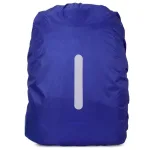 Housse de Pluie Sac à Dos <br>Bleu Marine (Bande Réfléchissante)