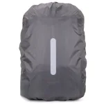 Housse de Pluie Sac à Dos <br>Grise (Bande Réfléchissante)