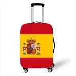 housse de valise drapeau de l'espagne