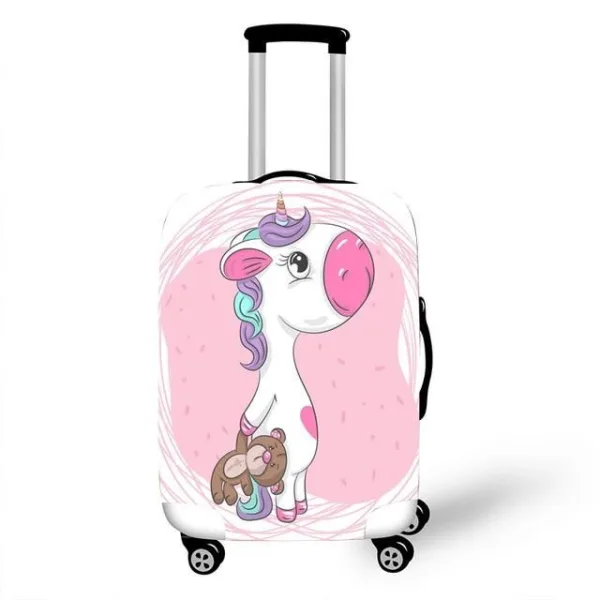 housse de valise licorne bébé