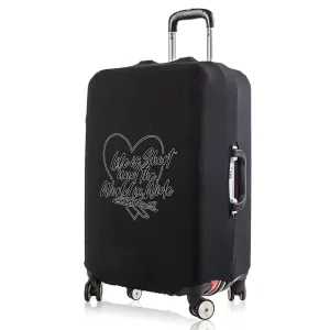housse de valise life is short and the world is wide