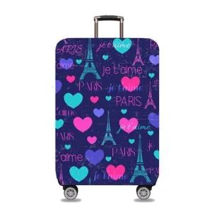 housse de valise paris je t'aime