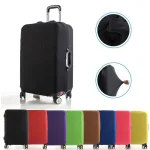 housse de valise résistante noire