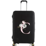 housse de voyage fleurs roses