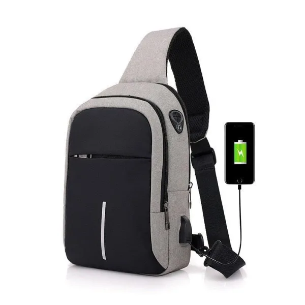 petit sac à bandoulière de voyage connecté