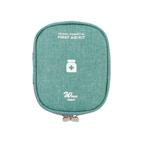 petite trousse à pharmacie voyage vide travel essential vert