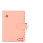 pochette à passeport design avion personnalisée