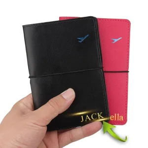 pochette de passeport personnalisée