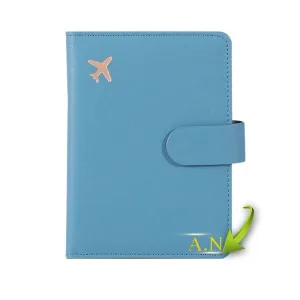 pochette passeport personnalisable avion