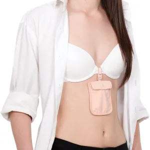 pochette secrète voyage femme soutien-gorge
