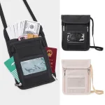 pochette tour de cou voyage homme