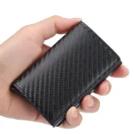 porte-cartes homme en carbone RFID