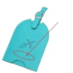 porte étiquette bagage créatif pour voyage