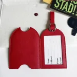 porte étiquette pour valise chic et unique