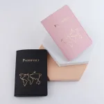 porte passeport carte du monde