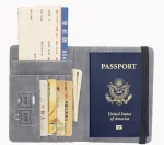 portefeuille carte du monde design anti RFID
