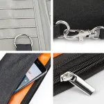 portefeuille de voyage avec sécurité RFID