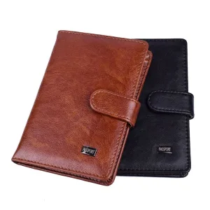 portefeuille de voyage retro