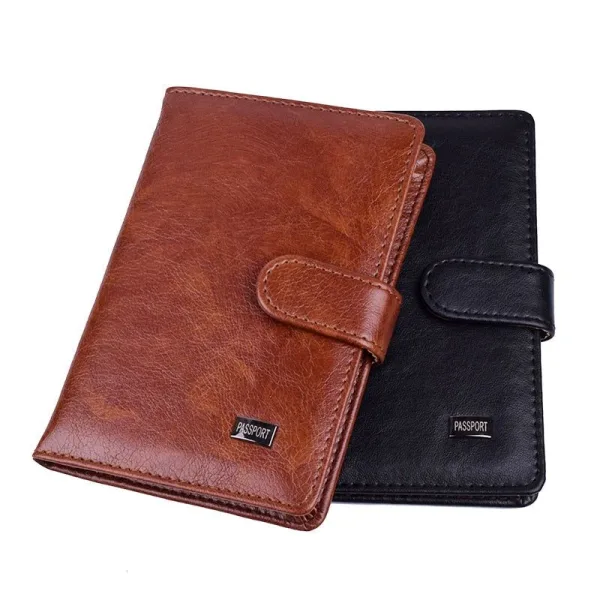 portefeuille de voyage retro